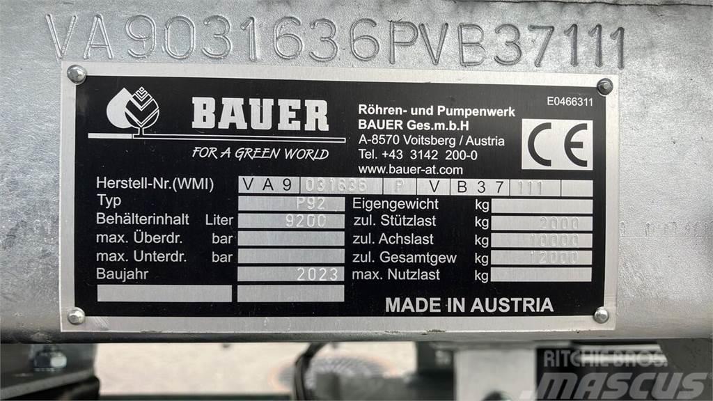 Bauer P 92 Gyllevogne/Slamsugere