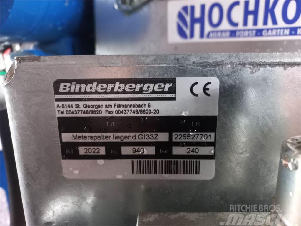 Binderberger GI 33 Z Brændekløvere og træskærere