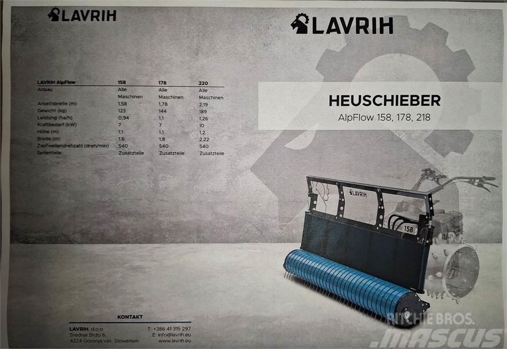  Lavrih Heuschieber Alp Flow 158 Andet udstyr til foderhøster