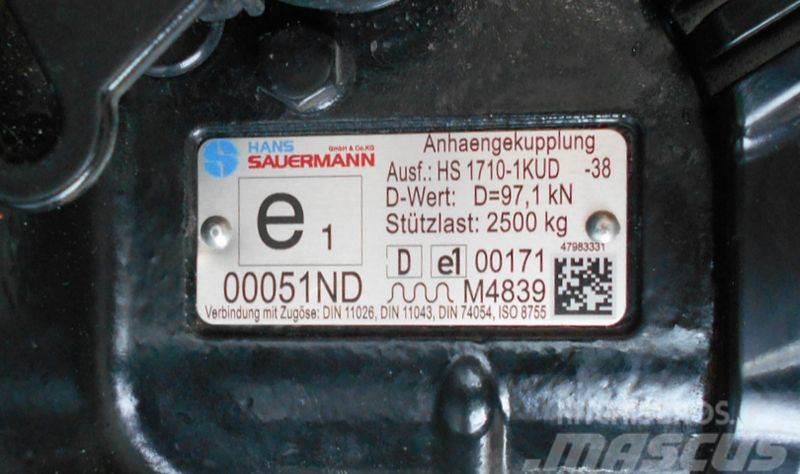  Sauermann Anhängekupplung HS 1710-1KUD Andet tilbehør til traktorer