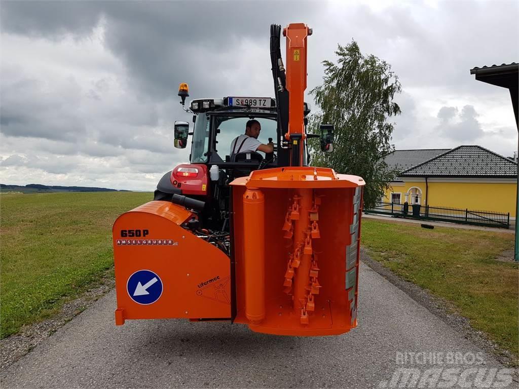  Tifermec Böschungsmäher 650 P 6,5 meter Reichweite Traktorklippere