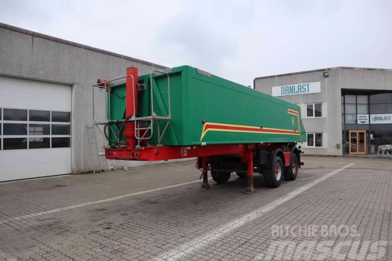 Bodex 25 m³ Semi-trailer med tip