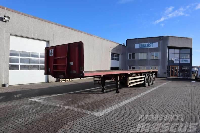 Dennison Udtrækkelig Semi-trailer med lad/flatbed