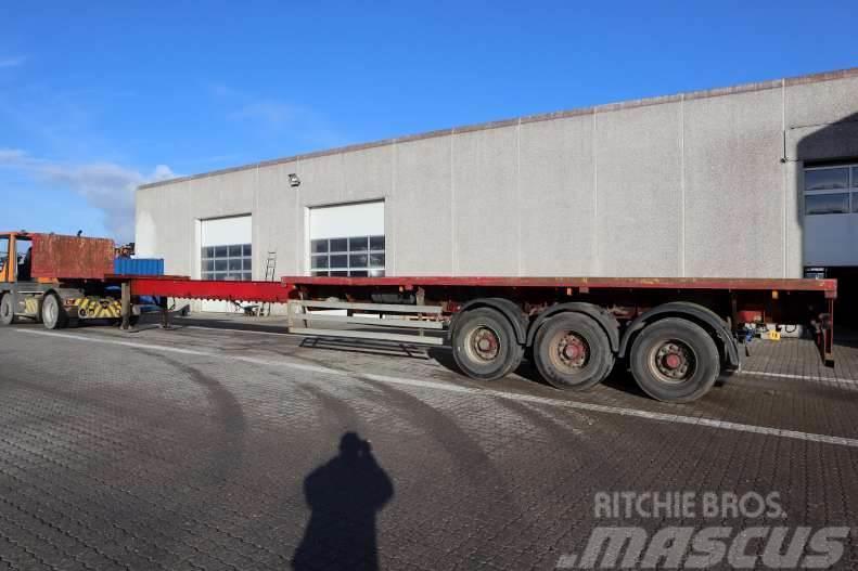 Dennison Udtrækkelig Semi-trailer med lad/flatbed