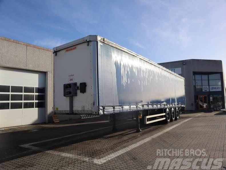 Fruehauf 34 pl. Semi-trailer med Gardinsider