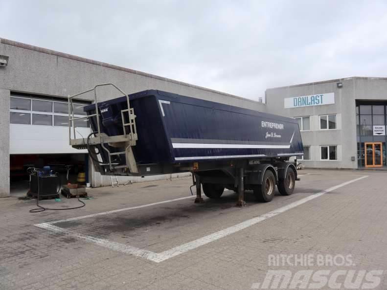 Kel-Berg 23 m³ Semi-trailer med tip