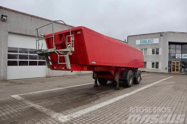 Kel-Berg 23 m³ Semi-trailer med tip