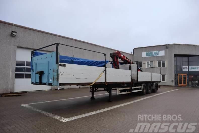 Kel-Berg Dobbelt lad Semi-trailer med lad/flatbed