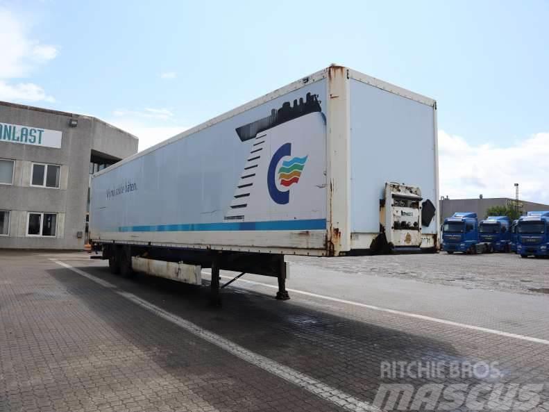 Krone Boks Semi-trailer med fast kasse