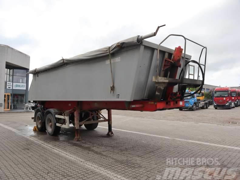 Reisch 23 m³ Semi-trailer med tip