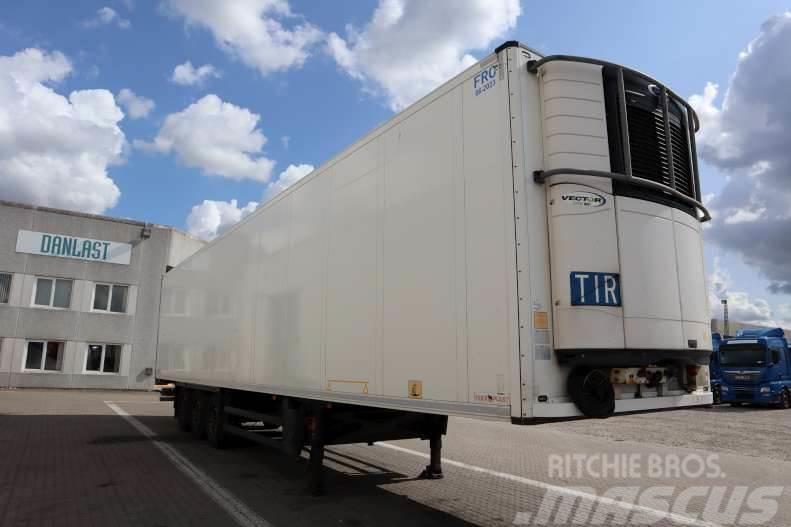 Schmitz 33 pl. Dobbelt compartment Semi-trailer med Kølefunktion