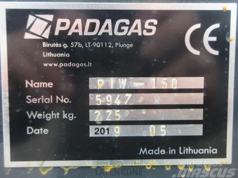 Padagas Puomiharja PIW-150 R ilman kiinnikettä Børster