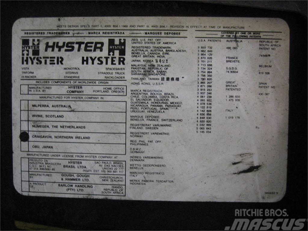 Hyster H60XM LPG gaffeltrucks