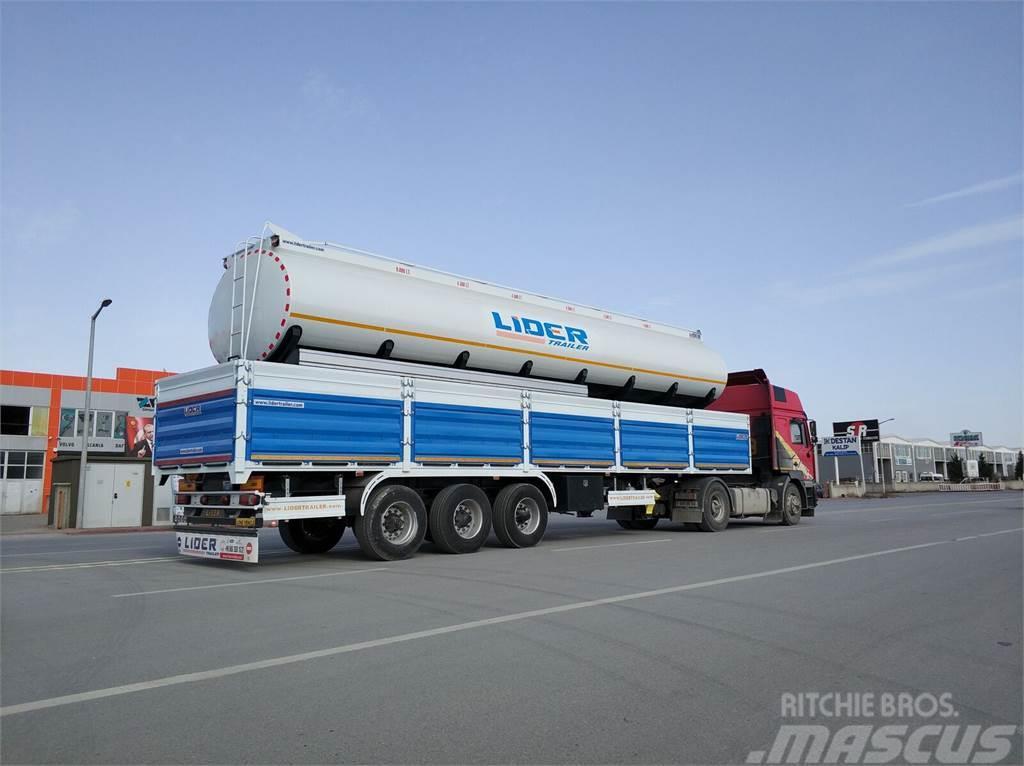 Lider 2021 Model NEW trailer Manufacturer Company READY Semi-trailer med lad/flatbed