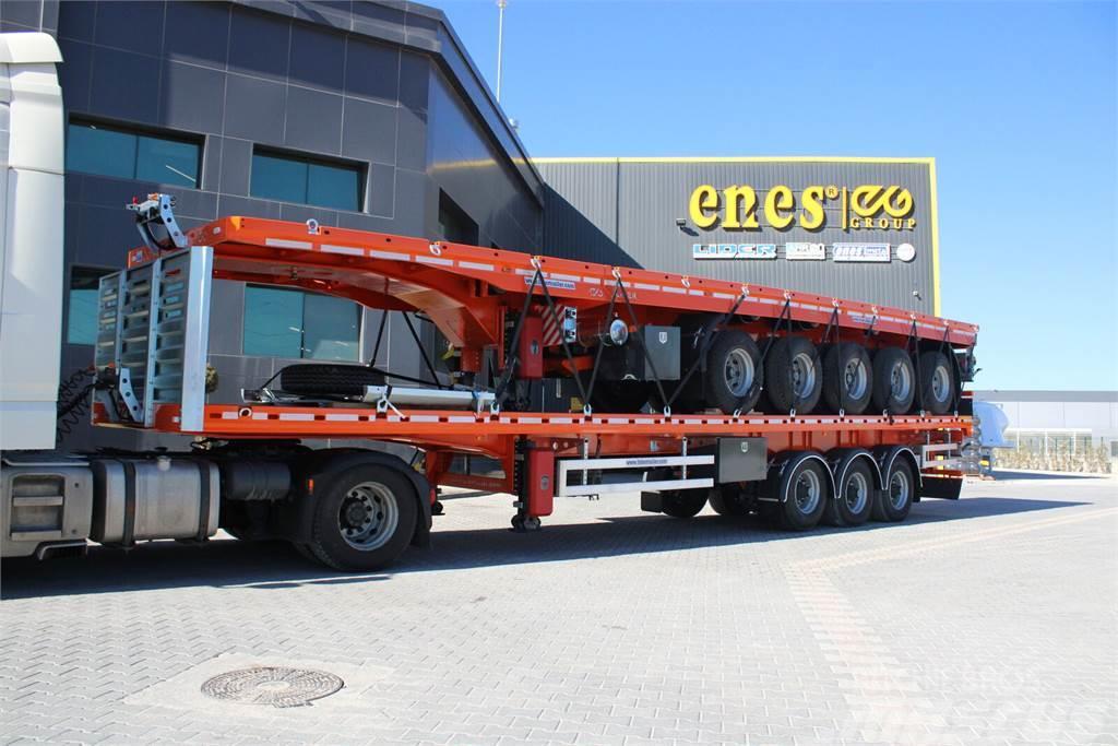 Lider 2022 YEAR NEW 40' 20' 30' container transport trai Chassis og suspension