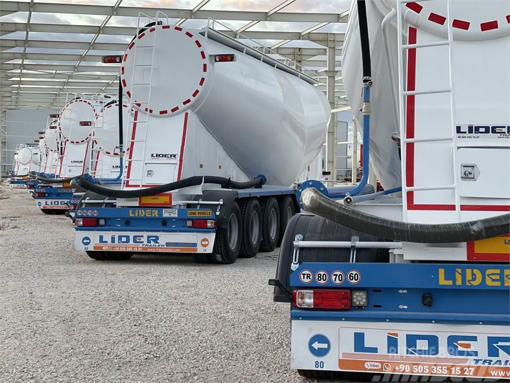 Lider NEW 2022 MODELS bulk cement trailer Semi-trailer med Tank