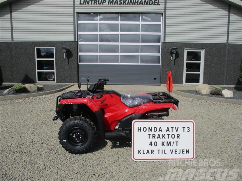 Honda TRX 420FE Traktor  STORT LAGER AF HONDA ATV. Vi hj Traktorer