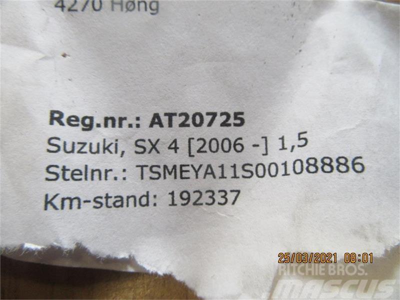  - - -  4 Komplet hjul for Suzuki SX4 Andre komponenter