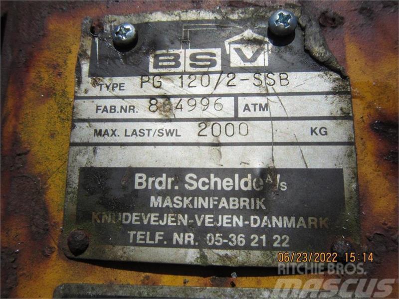  - - -  BSV PG 120/2 Gaffelløfter Diesel gaffeltrucks
