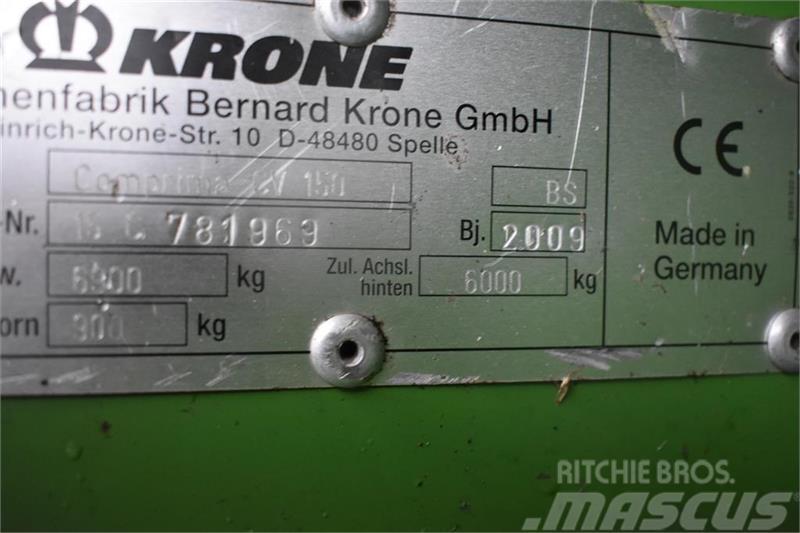 Krone COMPRIMA CV 150 XC kombineret rundballepresser/wra Rundballe-pressere