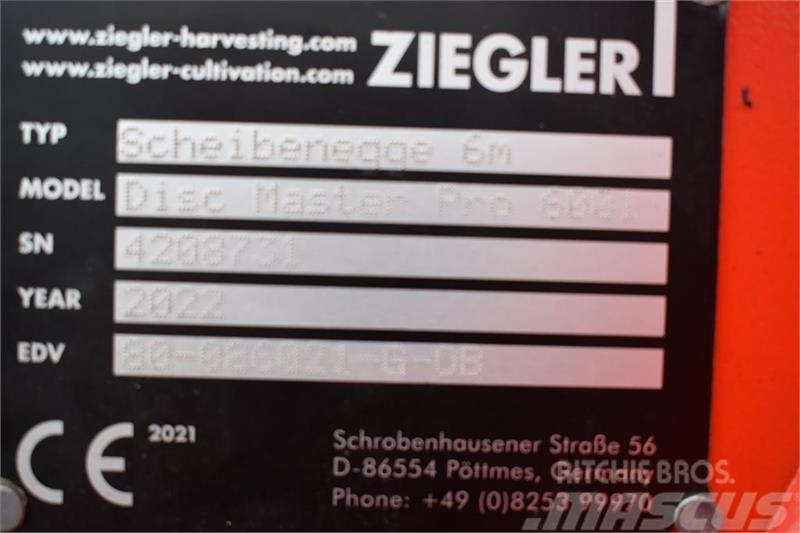 Ziegler Disc Master Pro 6001 Tallerkenharver