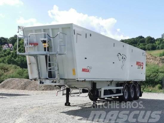 MEGA LIGHT KIPPMULDE 60M³ , KOMBIKLAPPE 2 STüCK SOFORT  Semi-trailer med tip