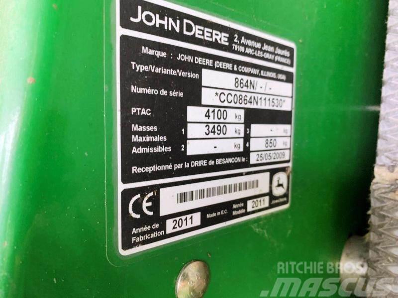 John Deere 864 Rundballe-pressere