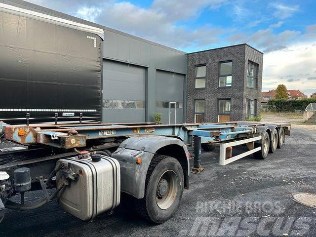  30 x Schwerin Container 40 oder 2x 20 Semi-trailer blokvogn