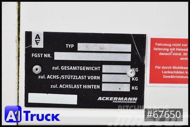 Ackermann 1 Achs Koffer+ Schiebeplane 3100mm innen Fast kasse