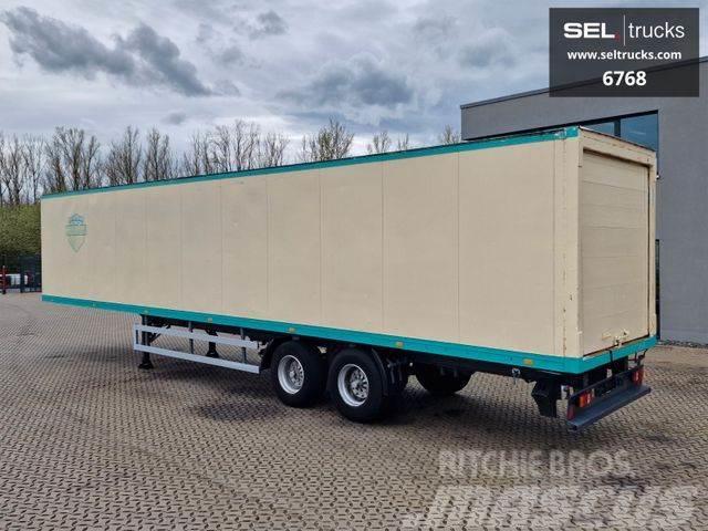 Ackermann AS 18/13.6 EL / Rolltor Semi-trailer med fast kasse