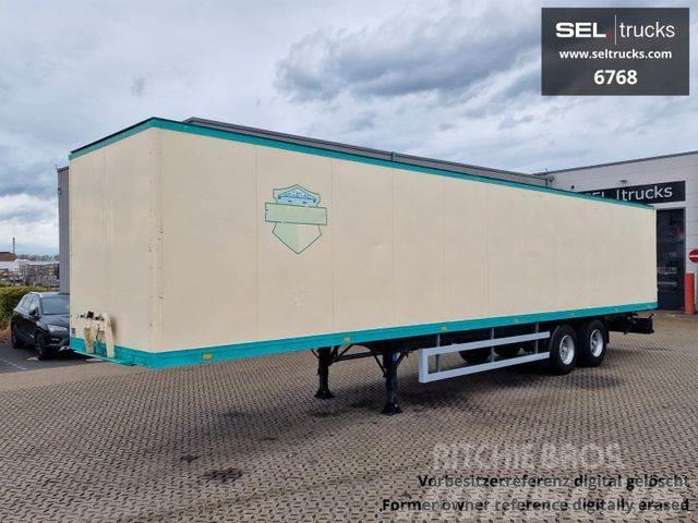 Ackermann AS 18/13.6 EL / Rolltor Semi-trailer med fast kasse