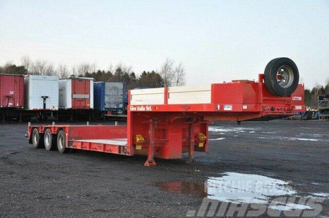 Broshuis Tiefbett Semi-trailer blokvogn