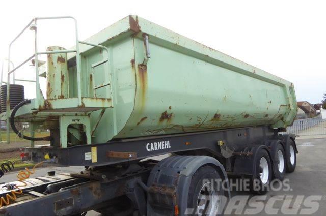 Carnehl CHKS/HH Stahlrundmulde Semi-trailer med tip