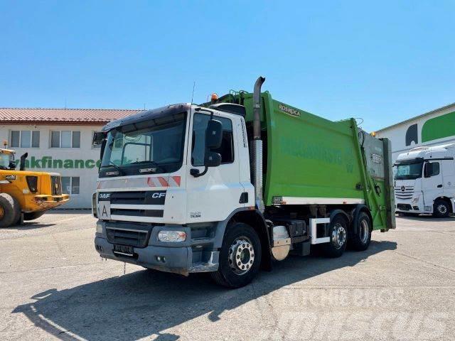 DAF CF 75.360 6x2 garbage truck, manual, EURO 3, 222 Renovationslastbiler