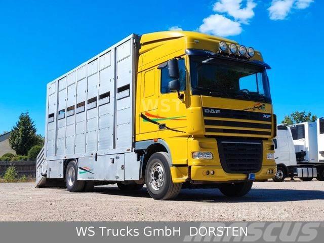 DAF XF 410 SC Menke Doppelstock Lastbiler til dyretransport