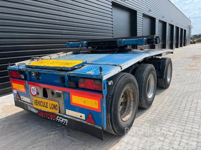 Faymonville 3 Achs Nachlaüfer langmateriel 40 m Semi-trailer til Autotransport
