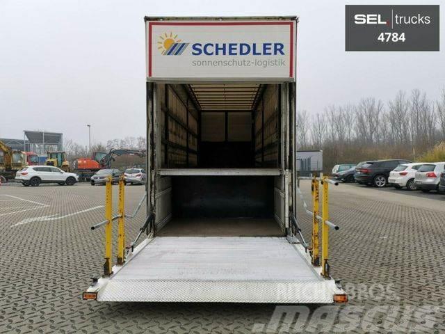  Fellechner SF11-L21/1 Achs/hydr. Zwangsgelenkt Semi-trailer med Gardinsider