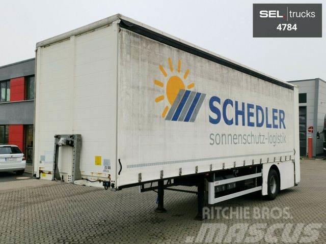  Fellechner SF11-L21/1 Achs/hydr. Zwangsgelenkt Semi-trailer med Gardinsider