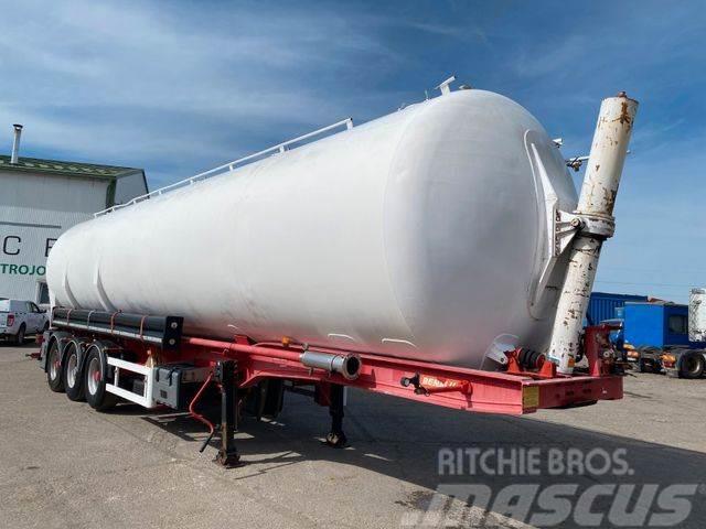 General Trailer silo kipper tank 60m3 for water vin 057 Semi-trailer med Tank