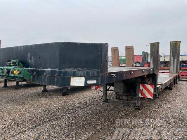 Goldhofer MTDK Tieflader rampen Semi-trailer blokvogn