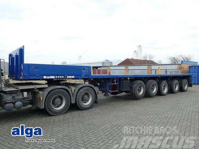 Goldhofer SPZ-DL5-55/80, 5-Achser, Gelenkt, Liftachse Semi-trailer med lad/flatbed
