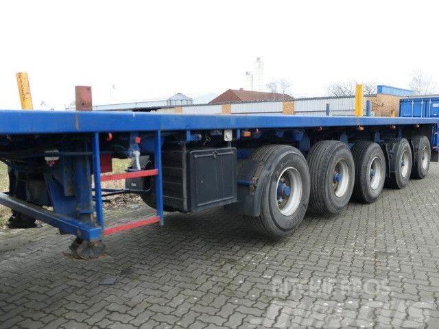 Goldhofer SPZ-DL5-55/80, 5-Achser, Gelenkt, Liftachse Semi-trailer med lad/flatbed