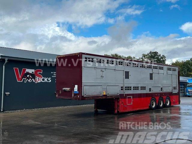  Gray&amp;Adams Cattelcruiser 2.Stock m. Ladelift Semi-trailer til Dyretransport