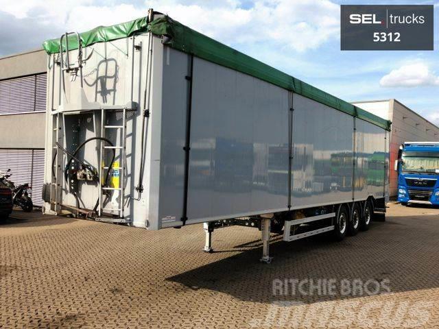  H&amp;W HWDLSS38 / Alu-Felgen / Lenkachse Liftachs Semi-trailer med fast kasse