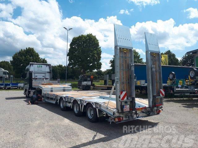 Humbaur 3-Achs-Auflieger-Radmulde/Lift+Lenkachs/verzinkt Semi-trailer blokvogn