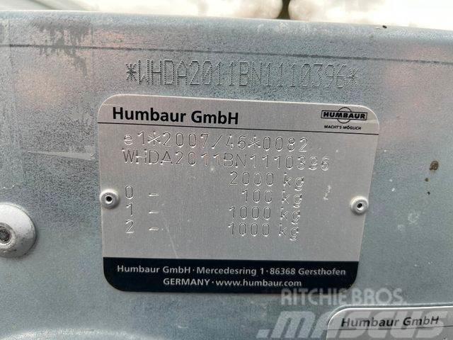Humbaur FTK204020, Standort: FR/Corcelles Anhænger til Autotransport