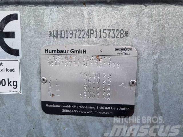 Humbaur HBTZ 197224 BS schräg mit Alu-Bordwände Blokvogn