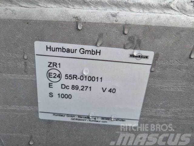 Humbaur HS 654020 BS Tandem Tieflader Blokvogn
