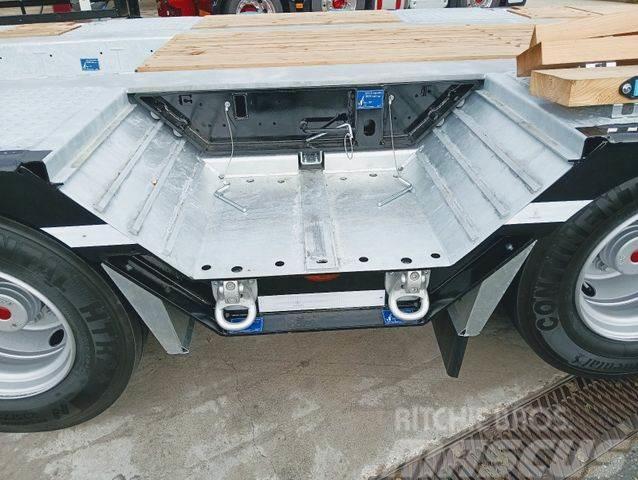 Humbaur HTS-3 Radmulden hydr.Rampen+Stütze Lift/Lenk-SAF Semi-trailer blokvogn