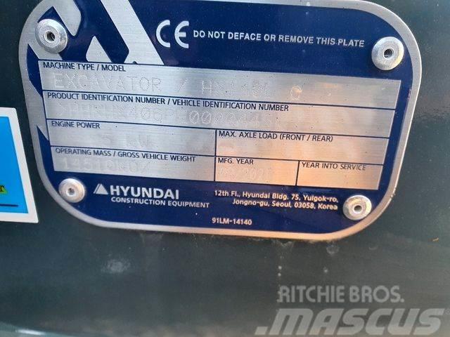 Hyundai HX140LC Gravemaskiner på larvebånd